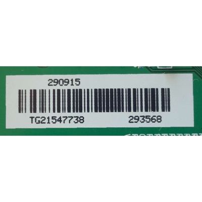 T-CON PARA TV HISENSE / NUMERO DE PARTE 290915 / RSAG7.820.11133/ROH / 293568 / TG21547738 / HD500Y1U51-T0L2\S0\GM\MCKD3A\ROH / DISPLAY T500QVN03.7 / MODELO 50A6G 50A53FUA - Imagen 2